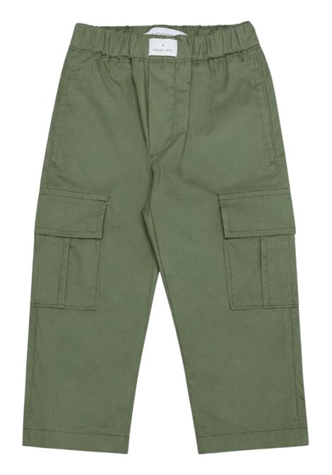 Pantalone neonato verde in cotone Manuel Ritz | 3448VERDE