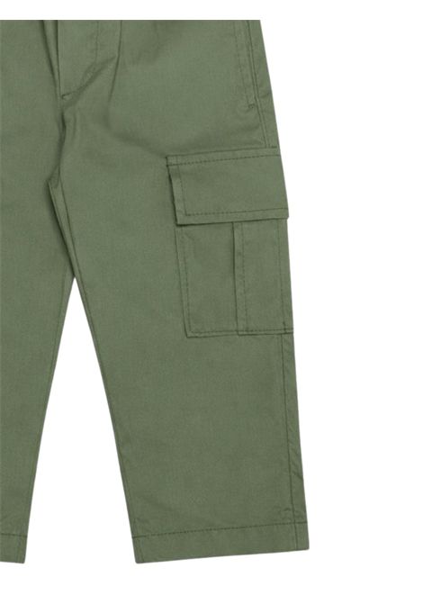 Pantalone neonato verde in cotone Manuel Ritz | 3448VERDE