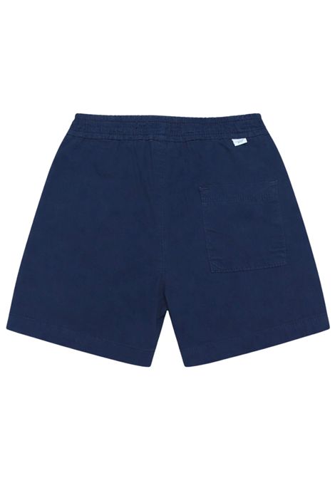 Bermuda neonato blu in cotone Manuel Ritz | 3452BLU