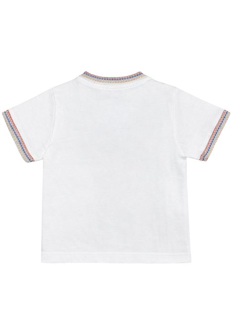 White cotton baby T-shirt Manuel Ritz | 3453BIANCO