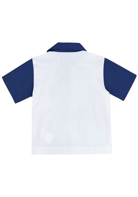 White cotton baby shirt Manuel Ritz | 34577BIANCO