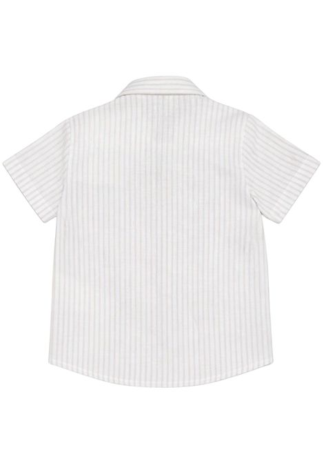 Newborn linen and cotton shirt Manuel Ritz | 34588PANNA