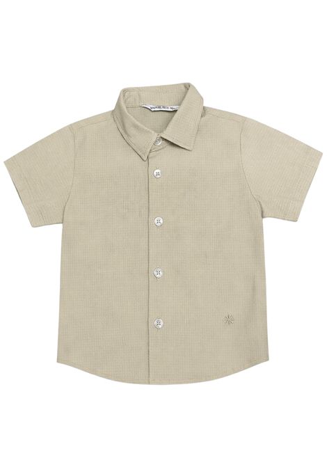 Sand cotton baby shirt Manuel Ritz | 3466SABBIA