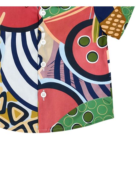Multicolored cotton baby shirt Manuel Ritz | 3468MULRICOLOR