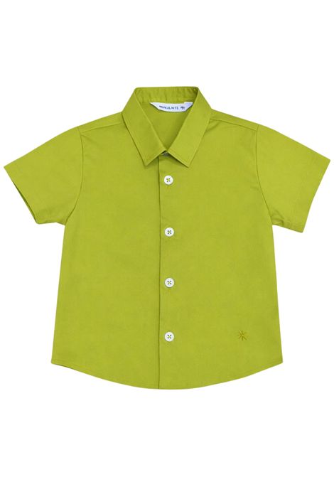 Green cotton baby shirt Manuel Ritz | 3470VERDE