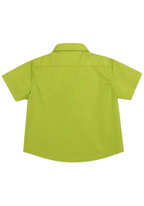 Green cotton baby shirt Manuel Ritz | 3470VERDE