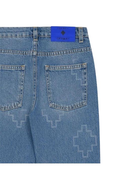 Jeans bambino in cotone denim MARCELO BURLON | BDP002DENIM