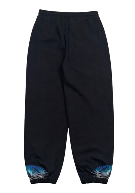 Pantalone bambino nero in cotone MARCELO BURLON | BFP015NERO