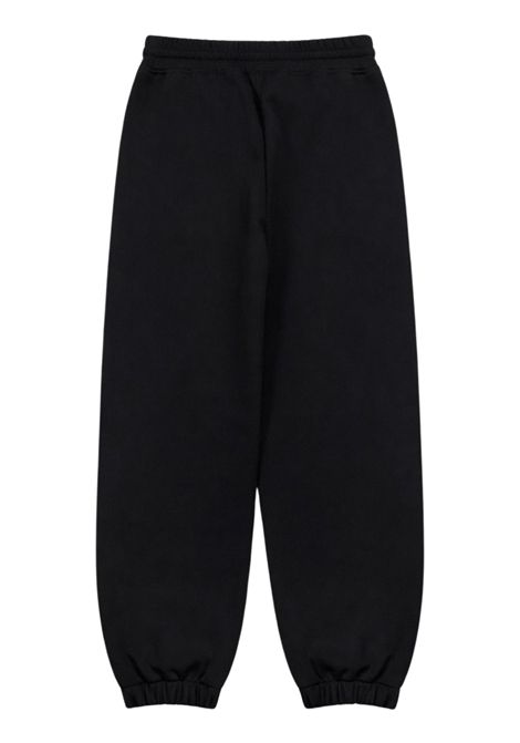Pantalone bambino nero in cotone MARCELO BURLON | BFP032NERO