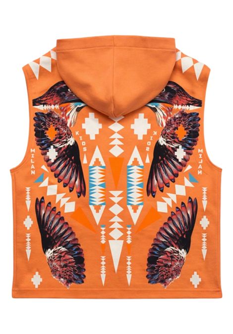 Felpa bambino pesca in cotone MARCELO BURLON | BHS045PESCA