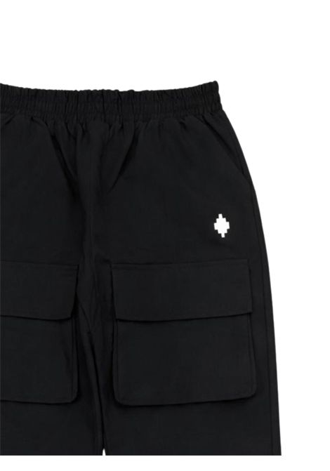 Pantalone unisex nero in nylon MARCELO BURLON | BPA059NERO