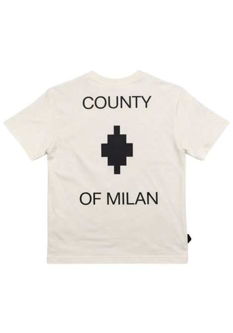 T-shirt bambino bianca in cotone MARCELO BURLON | BTH008BIANCO