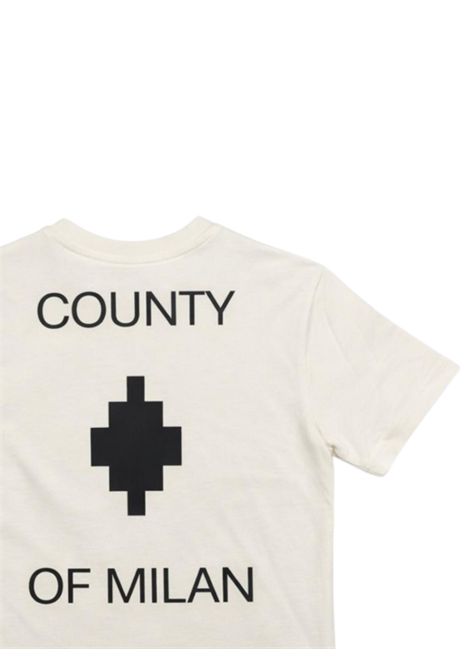 T-shirt bambino bianca in cotone MARCELO BURLON | BTH008BIANCO