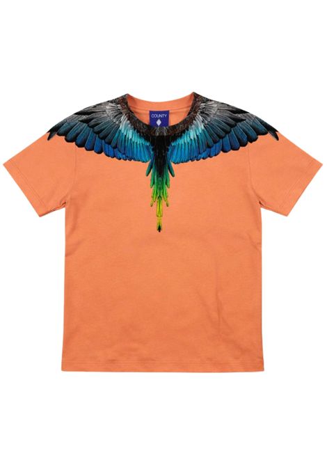 T-shirt bambino pesca in cotone MARCELO BURLON | BTH017PESCA