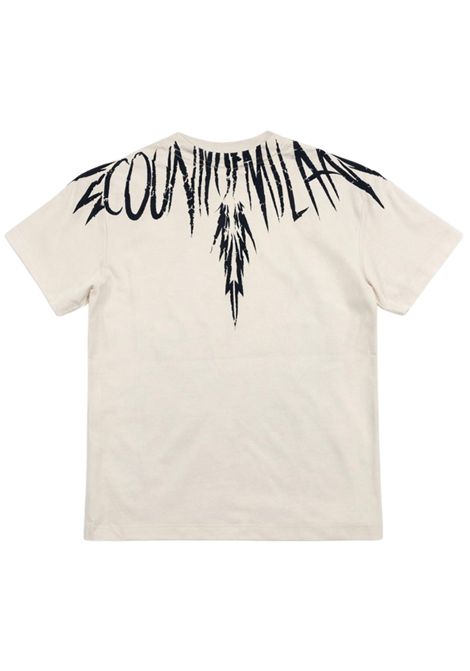 T-shirt bambino bianca in cotone MARCELO BURLON | BTH026BIANCO