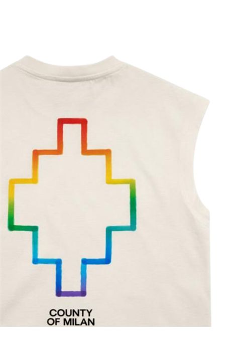 T-shirt unisex bianca in cotone MARCELO BURLON | BTH029BIANCO