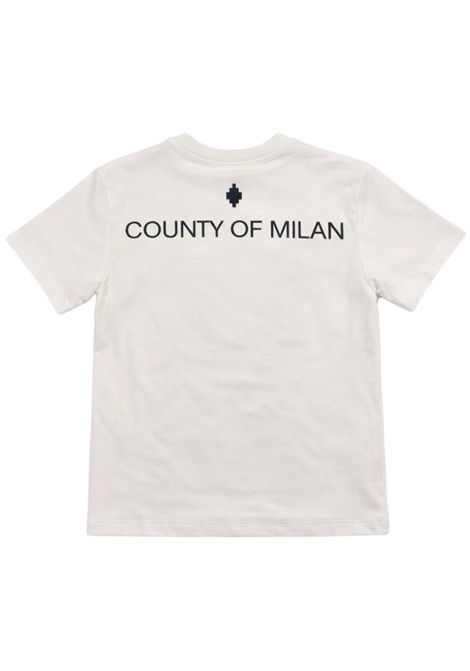 T-shirt bambino bianca in cotone MARCELO BURLON | BTH052BIANCO