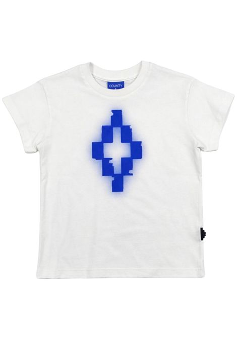 T-shirt bambino bianca in cotone MARCELO BURLON | BTH056BIANCO