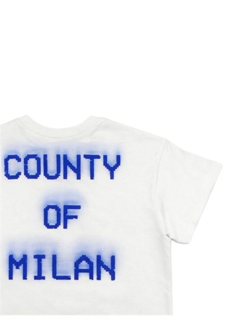 T-shirt bambino bianca in cotone MARCELO BURLON | BTH056BIANCO