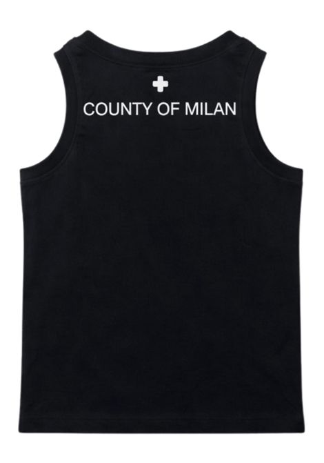 Canotta bambino nera in cotone MARCELO BURLON | BTO053NERO