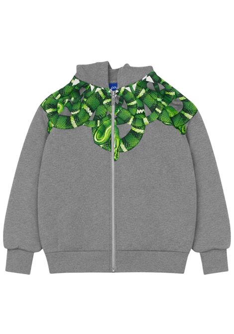 Felpa bambino grigia in cotone MARCELO BURLON | BZH010GRIGIO