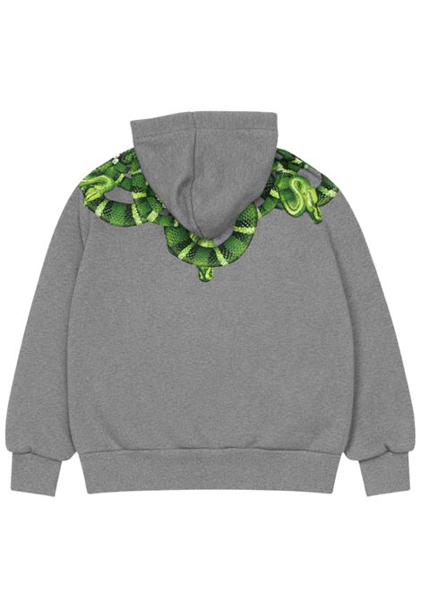 Felpa bambino grigia in cotone MARCELO BURLON | BZH010GRIGIO