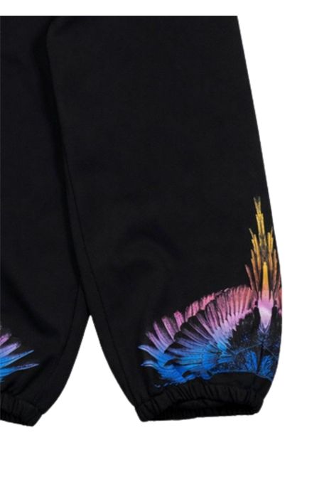 Pantalone bambina nero in cotone MARCELO BURLON | GFP073NERO