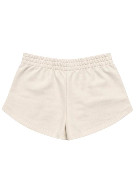 Shorts bambina bianco in cotone MARCELO BURLON | GSH090BIANCO