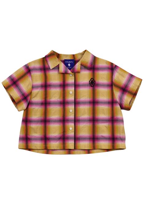 Camicia bambina in misto cotone MARCELO BURLON | GSI088MULTICOLOR