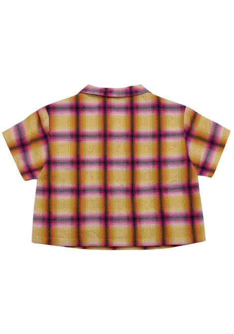 Girls' cotton blend shirt MARCELO BURLON | GSI088MULTICOLOR