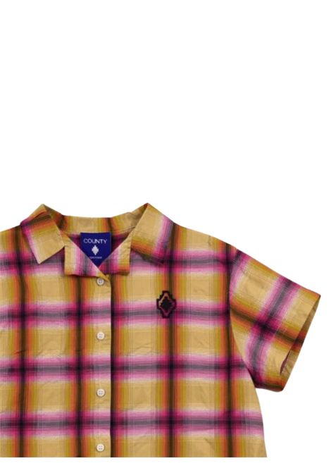 Girls' cotton blend shirt MARCELO BURLON | GSI088MULTICOLOR