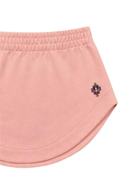 Gonna bambina rosa in cotone MARCELO BURLON | GSK077ROSA