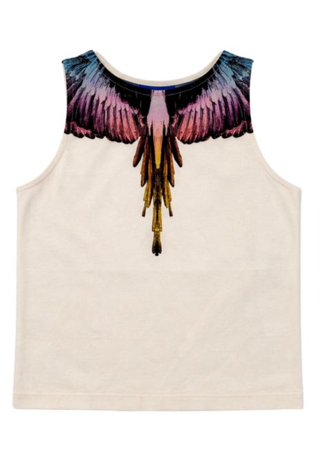Top bambina bianco in cotone MARCELO BURLON | GTA074BIANCO