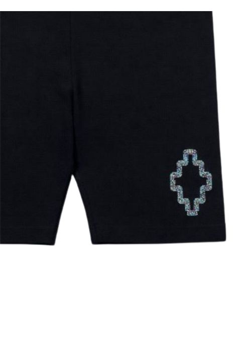 Ciclista bambina nero in cotone MARCELO BURLON | GTA0966NERO