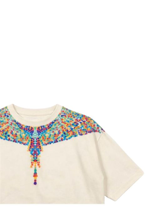 White cotton T-shirt for girls MARCELO BURLON | GTH093BIANCO