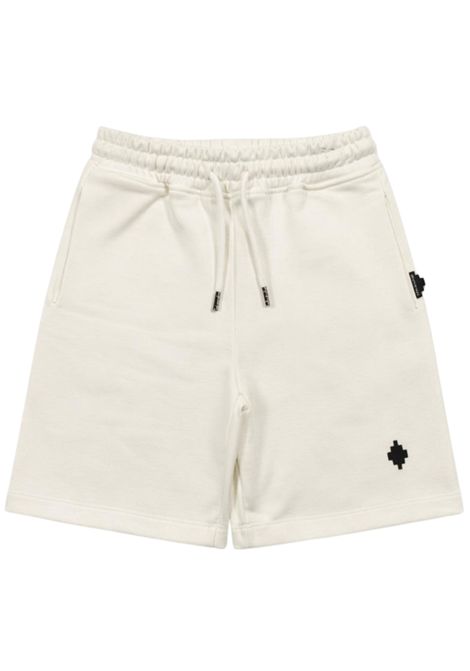 Bermuda bambino bianco in cotone<BR/>