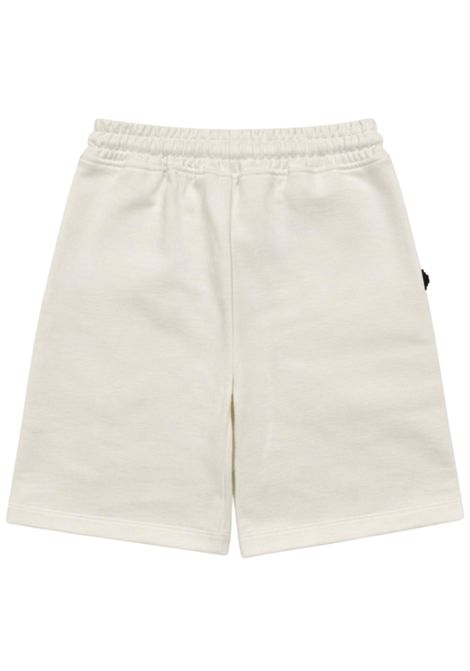 Bermuda bambino bianco in cotone MARCELO BURLON | MJBBE005BIANCO