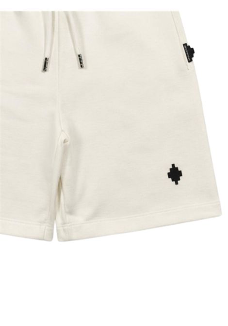 Bermuda bambino bianco in cotone MARCELO BURLON | MJBBE005BIANCO