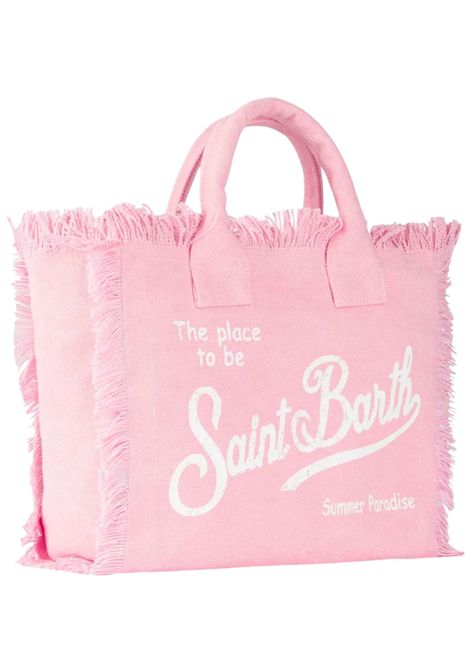 Colette pink canvas bag for girls MC2 SAINT BARTH | 00135L/DEROSA