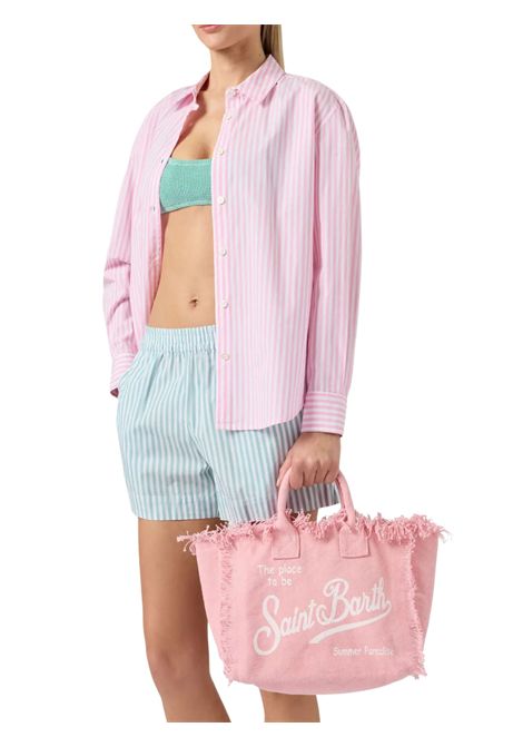 Colette pink canvas bag for girls MC2 SAINT BARTH | 00135L/DEROSA