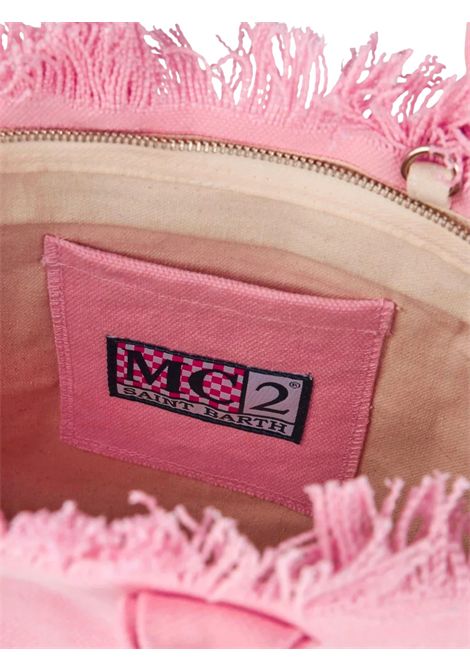 Colette pink canvas bag for girls MC2 SAINT BARTH | 00135L/DEROSA