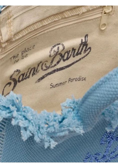 Colette Strass Canvas Girls' Bag MC2 SAINT BARTH | 00404L/DEAZZURRO