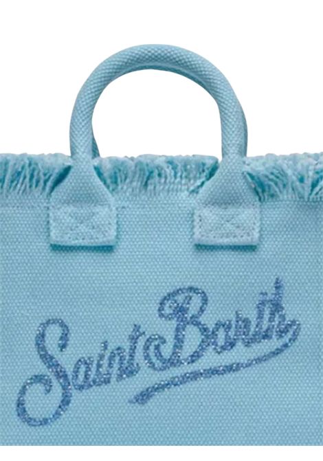 Colette Strass Canvas Girls' Bag MC2 SAINT BARTH | 00404L/DEAZZURRO