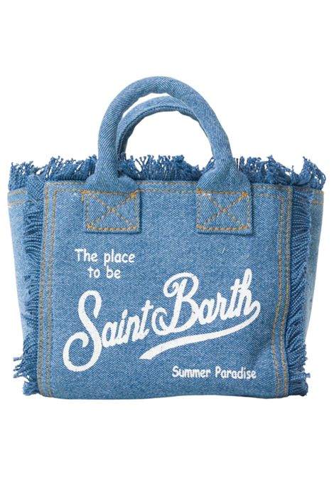 Vanity Mini Denim Light Girls' Bag MC2 SAINT BARTH | 004266L/DEBDENIM