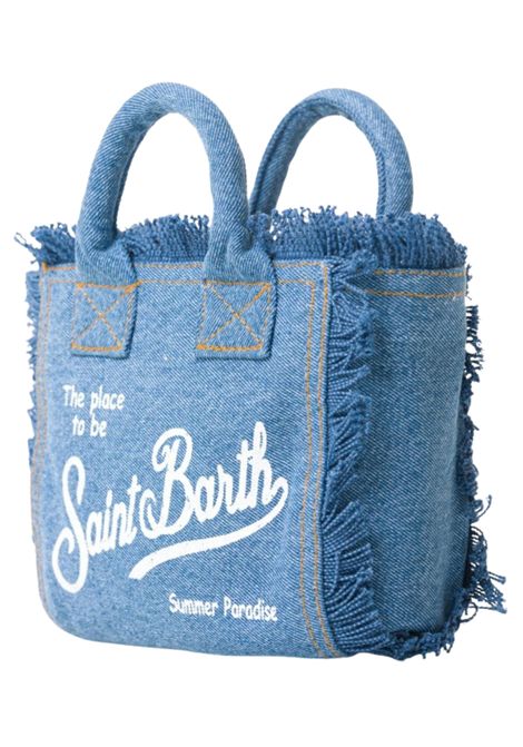 Vanity Mini Denim Light Girls' Bag MC2 SAINT BARTH | 004266L/DEBDENIM