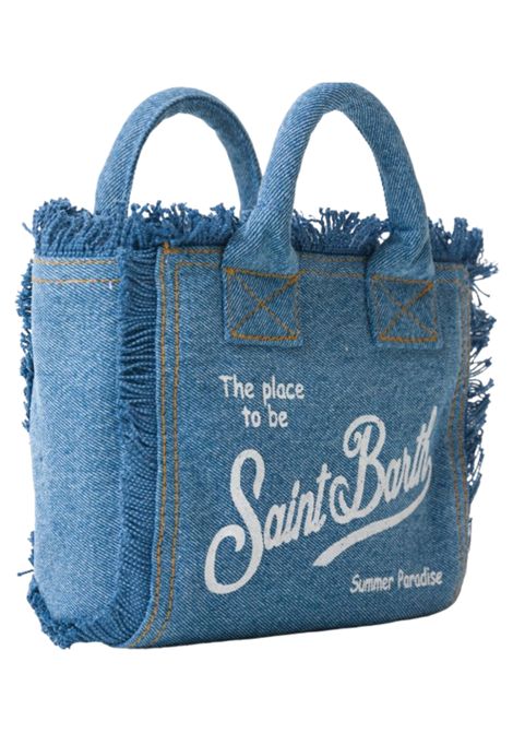 Vanity Mini Denim Light Girls' Bag MC2 SAINT BARTH | 004266L/DEBDENIM