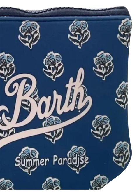 Girls' clutch bag in blue pattern MC2 SAINT BARTH | 00601L/DEBLU