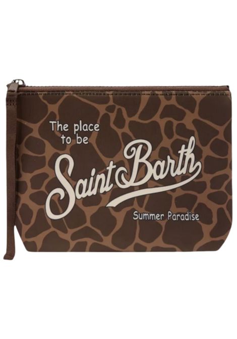 Pochette bambina in fantasia marrone MC2 SAINT BARTH | 00900L/ANMARRONE