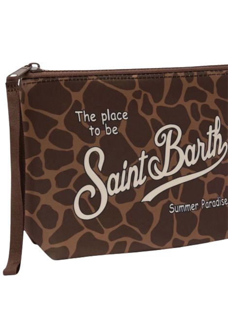 Pochette bambina in fantasia marrone MC2 SAINT BARTH | 00900L/ANMARRONE