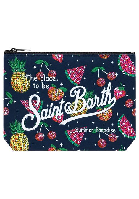 Black/multicolor patterned clutch bag for girls MC2 SAINT BARTH | 00992L/DENERO
